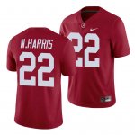 Men's Alabama Crimson Tide #22 Najee Harris Crimson Game NCAA Alumni Player College Football Jersey 2403AMXD2